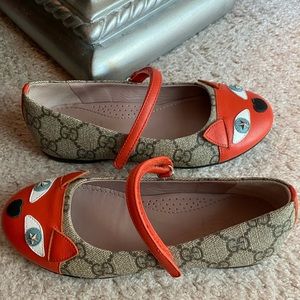 Gucci Fox🦊 Monogram Shoes
